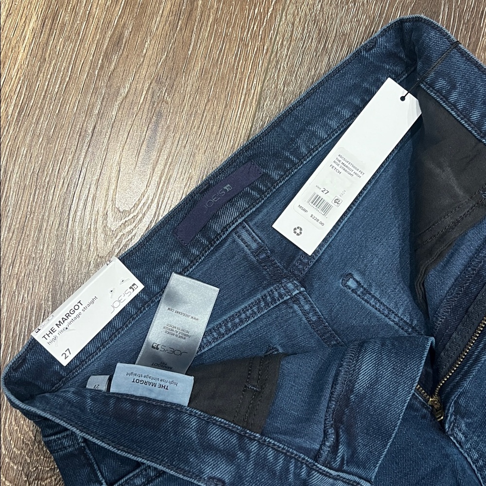 NWT THE MARGOT HIGH RISE VINTAGE STRAIGHT Jeans In Fetch 🦋 - Picture 11 of 13